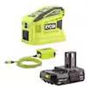 Ryobi 18V ONE+ 150W Battery Power Source and Charger Kit RYI150C w/ Ah Battery